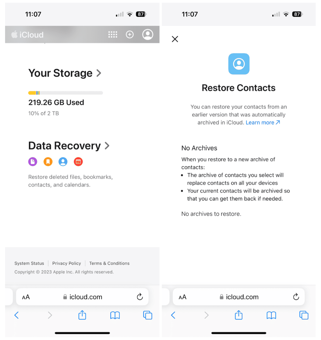 如何在iPhone上找到已删除的联系人